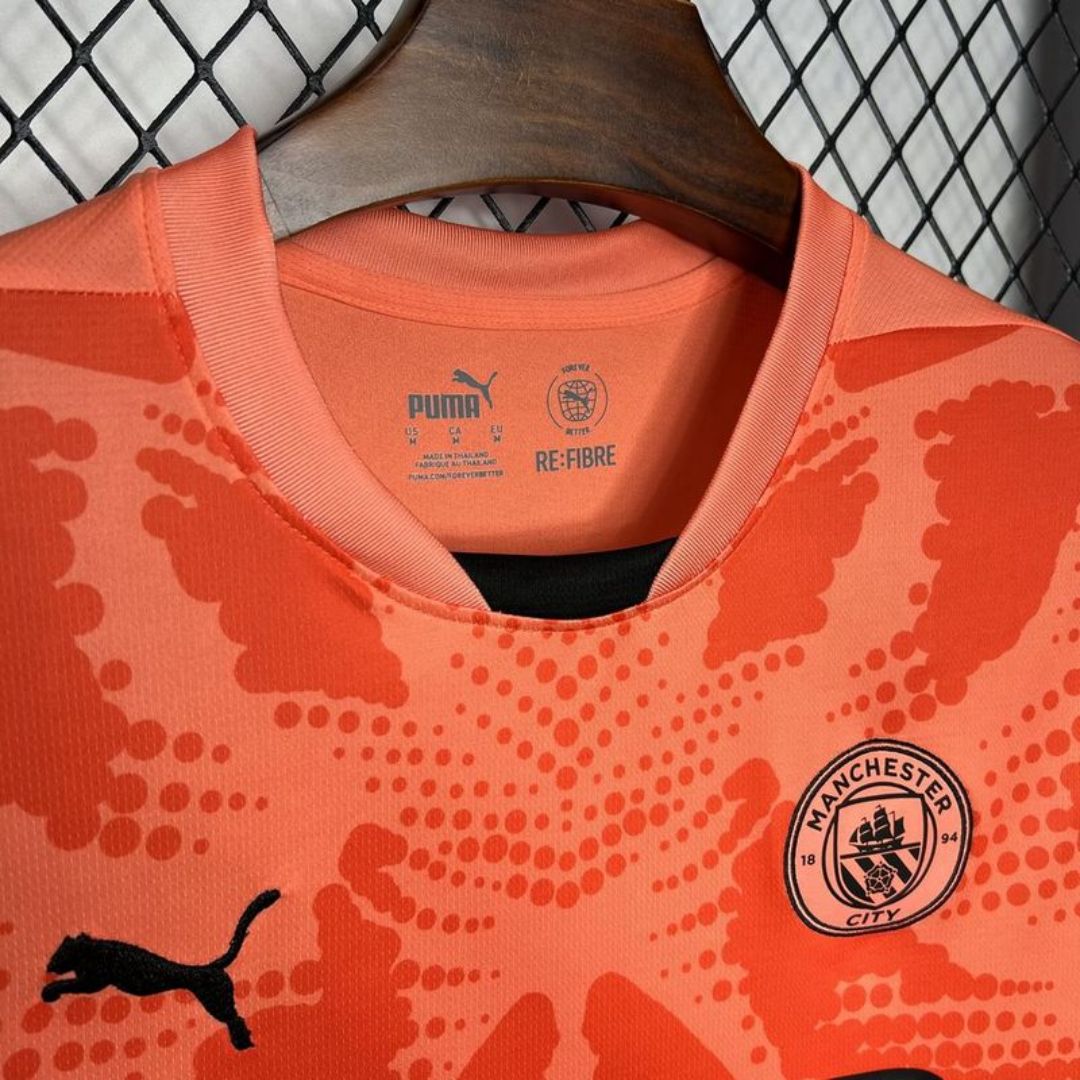 Manchester City 2024/25 Goalkeeper Jersey Shirt Kit # 2