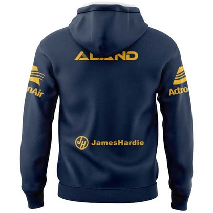 Parramatta Eels 2026 Navy Blue Training Hoodie