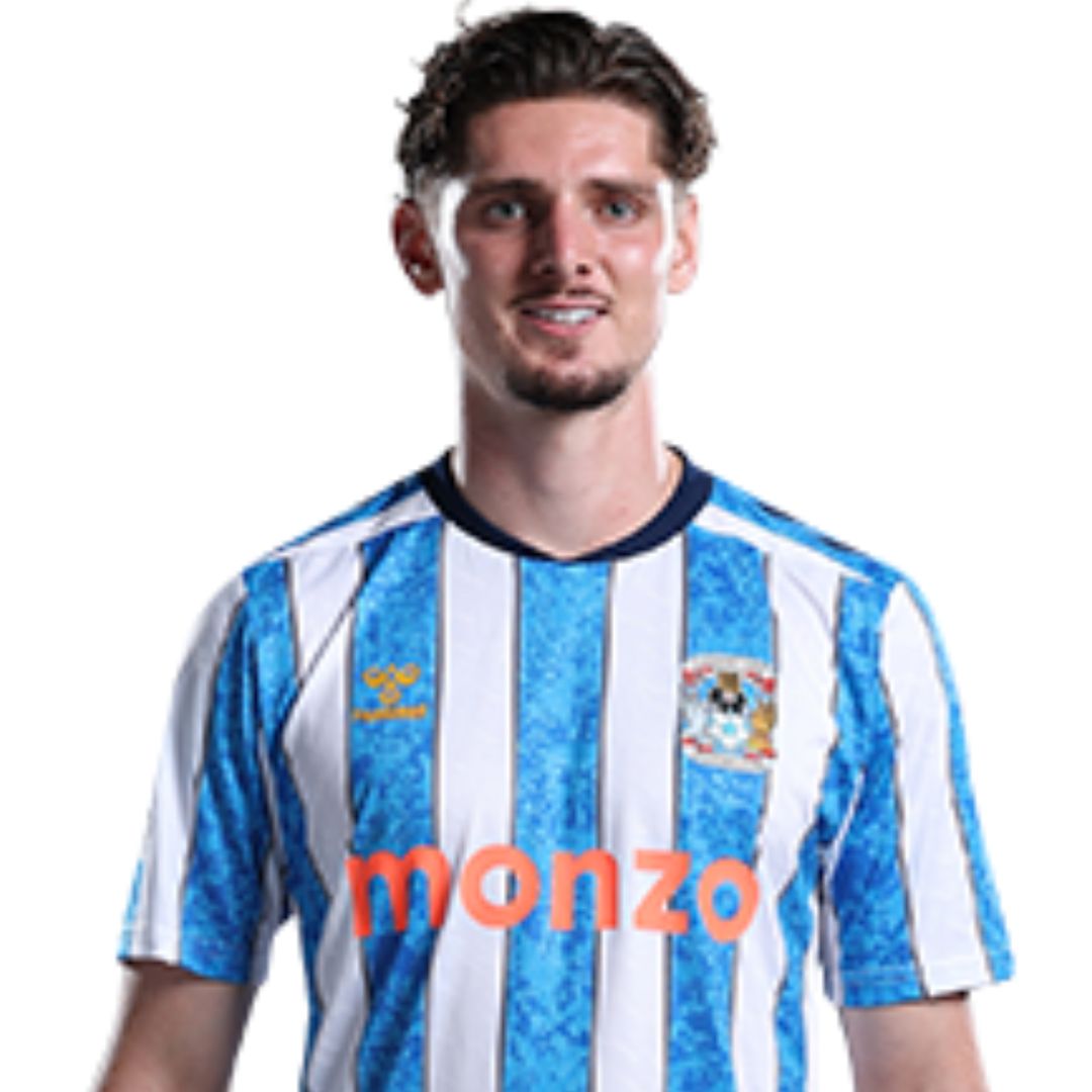 Coventry City 2026/27 Rudoni #5 Home Jersey Shirt