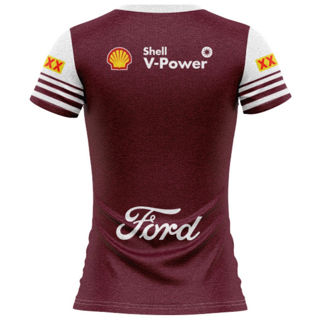 Queensland Maroons 2026 State Of Origin Harvey Norman Women's Shirt