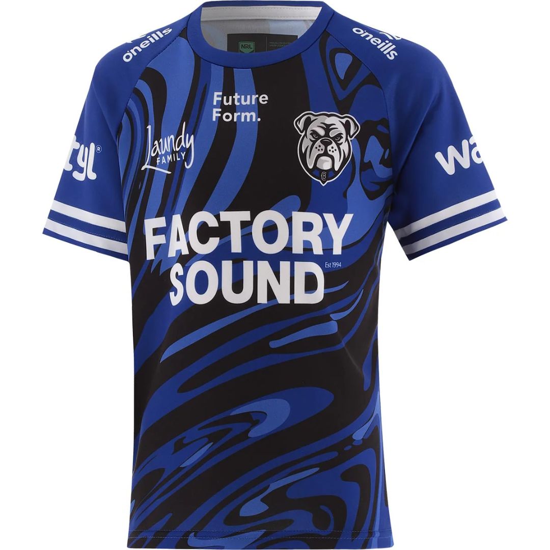 Canterbury Bankstown Bulldogs 2026 Kids Training Shirt
