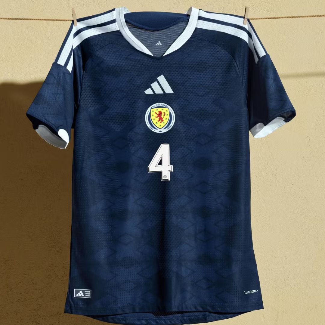 Scotland Football 2026 World Cup McTominay #4 Home Jersey Shirt