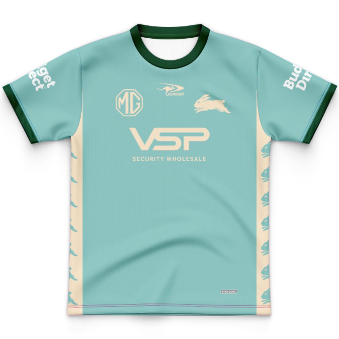 South Sydney Rabbitohs 2026 Kids Warm Up Jersey