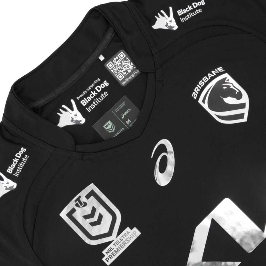 Brisbane Broncos 2026 Black Jersey