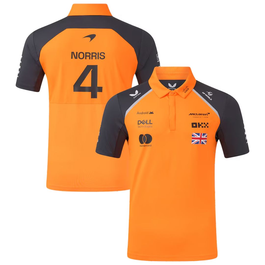 McLaren Formula 1 Team Lando Norris Polo Shirt