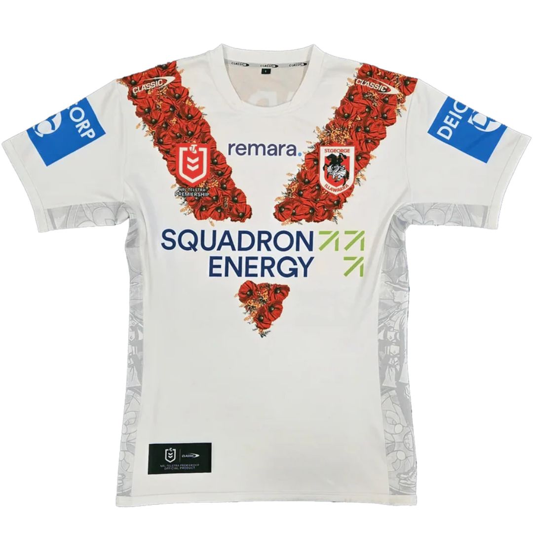 St George Illawarra Dragons 2026 ANZAC Round Jersey