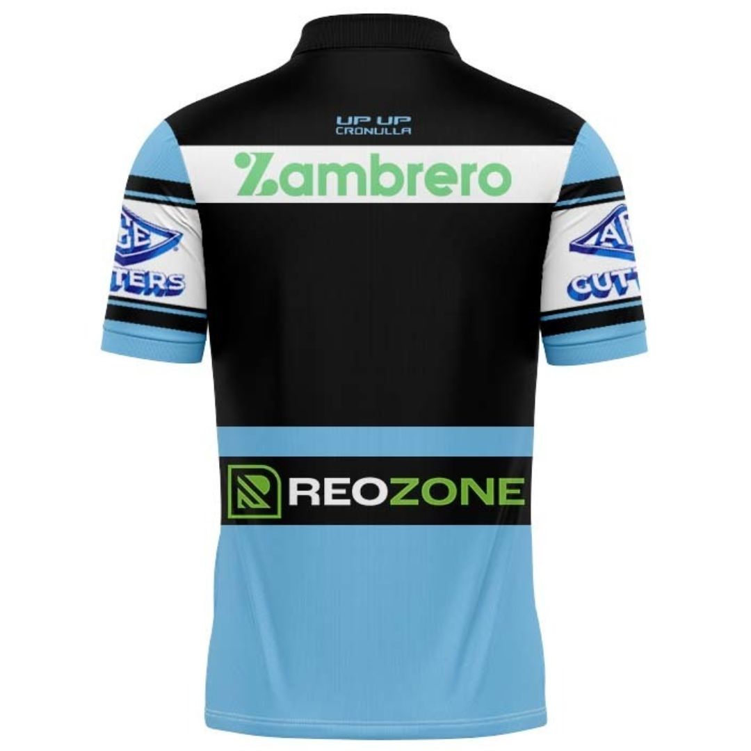 Cronulla Sutherland Sharks 2026 Away Polo Shirt