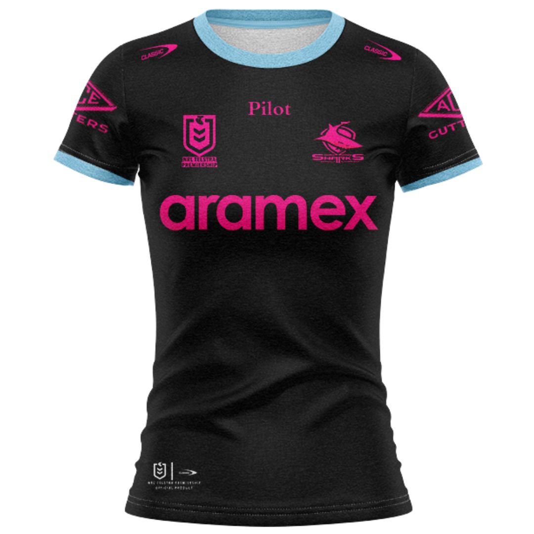 Cronulla Sutherland Sharks Women's 2026 Women In League Shirt