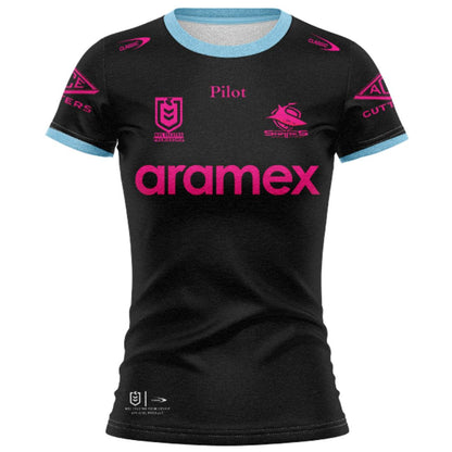 Cronulla Sutherland Sharks Women's 2026 Women In League Shirt