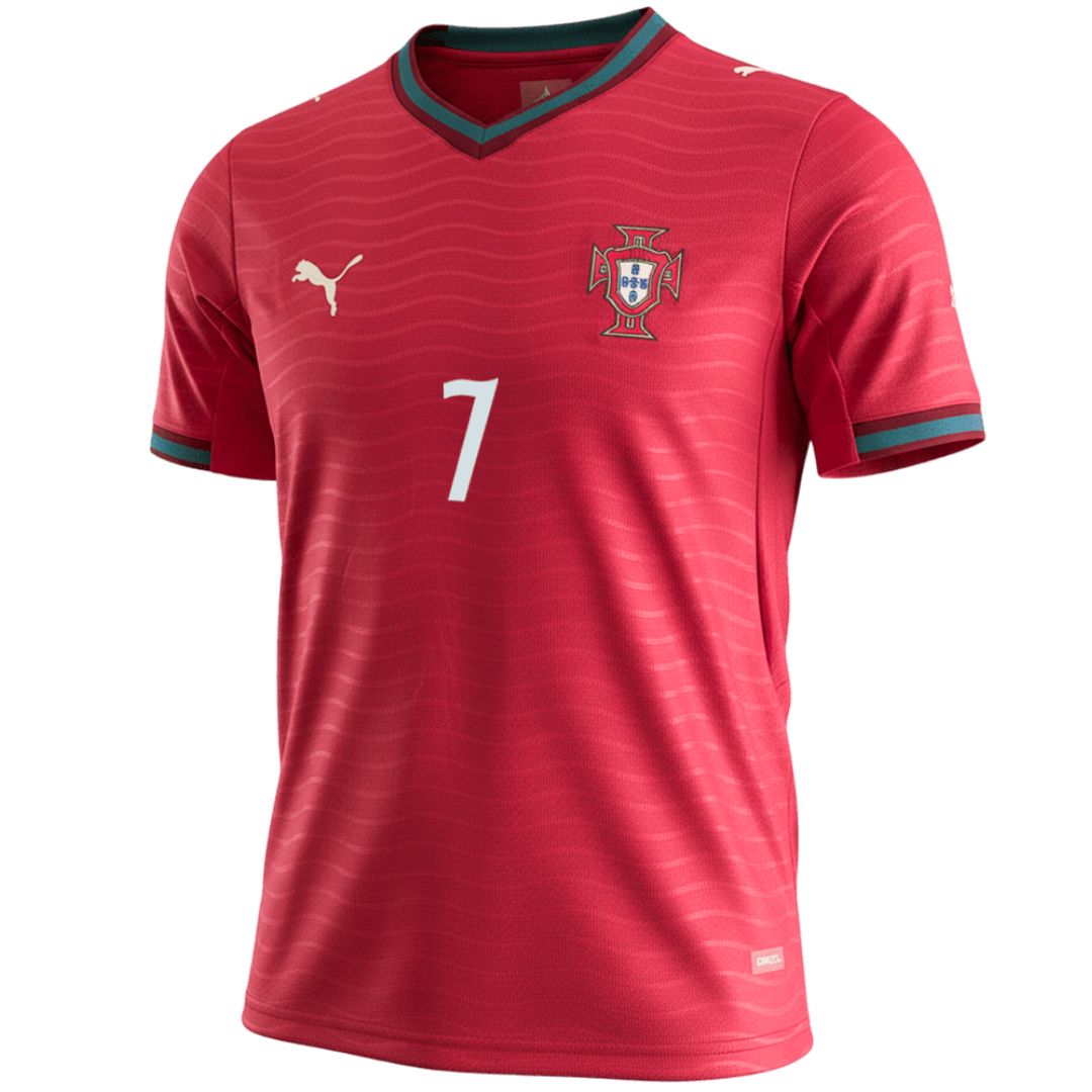 Portugal 2026 Ronaldo Soccer World Cup of Football Home Jersey Shirt
