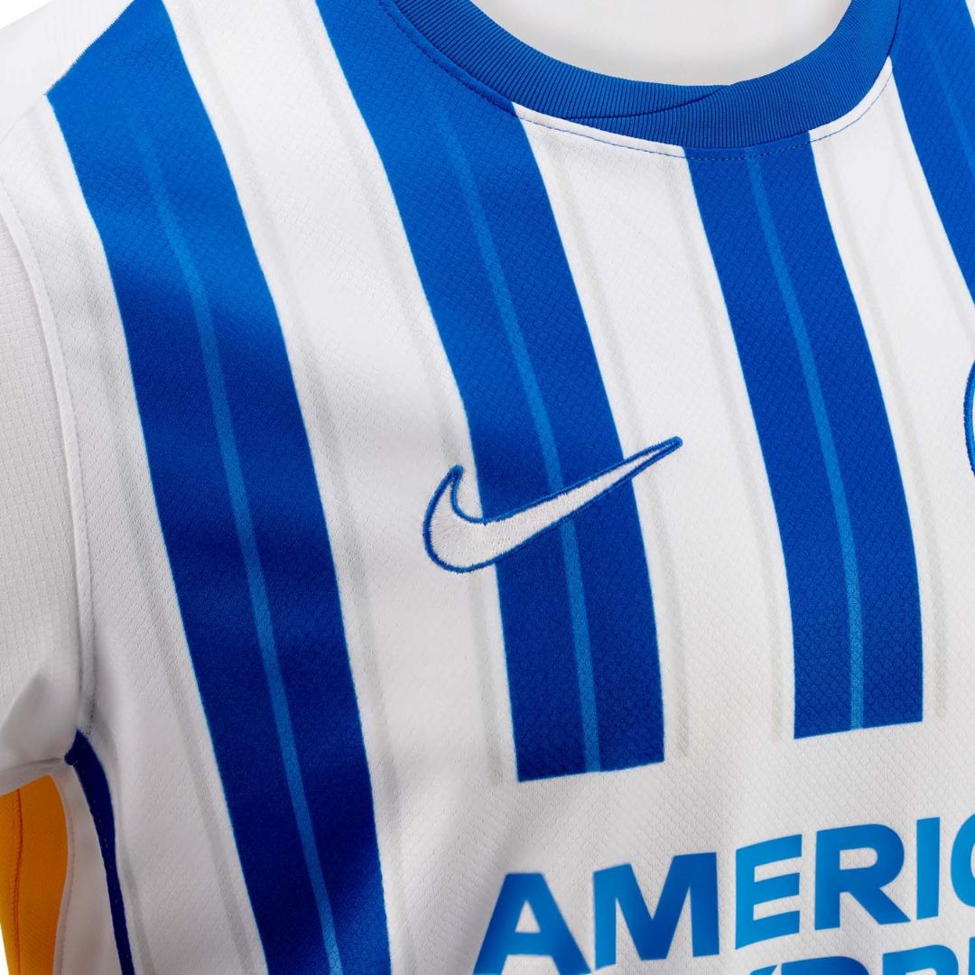 Brighton & Hove Albion 2024/25 Home Jersey Shirt Kit