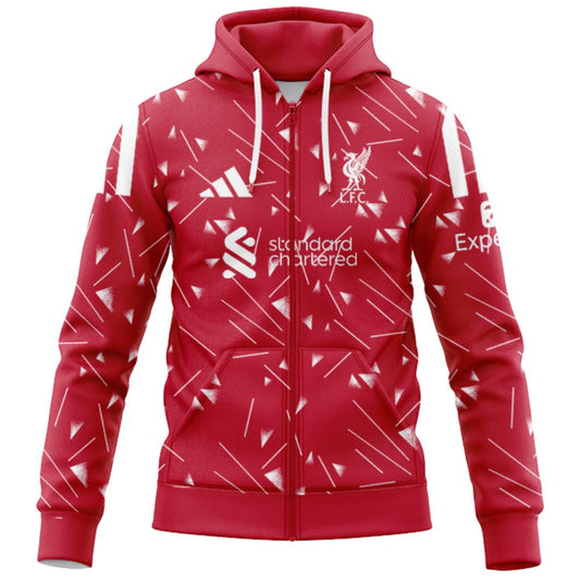 Liverpool 2026/27 Home Hoodie with Zipper