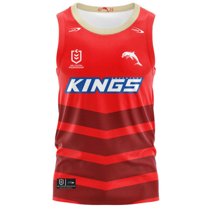 Redcliffe Dolphins 2025 Home Singlet