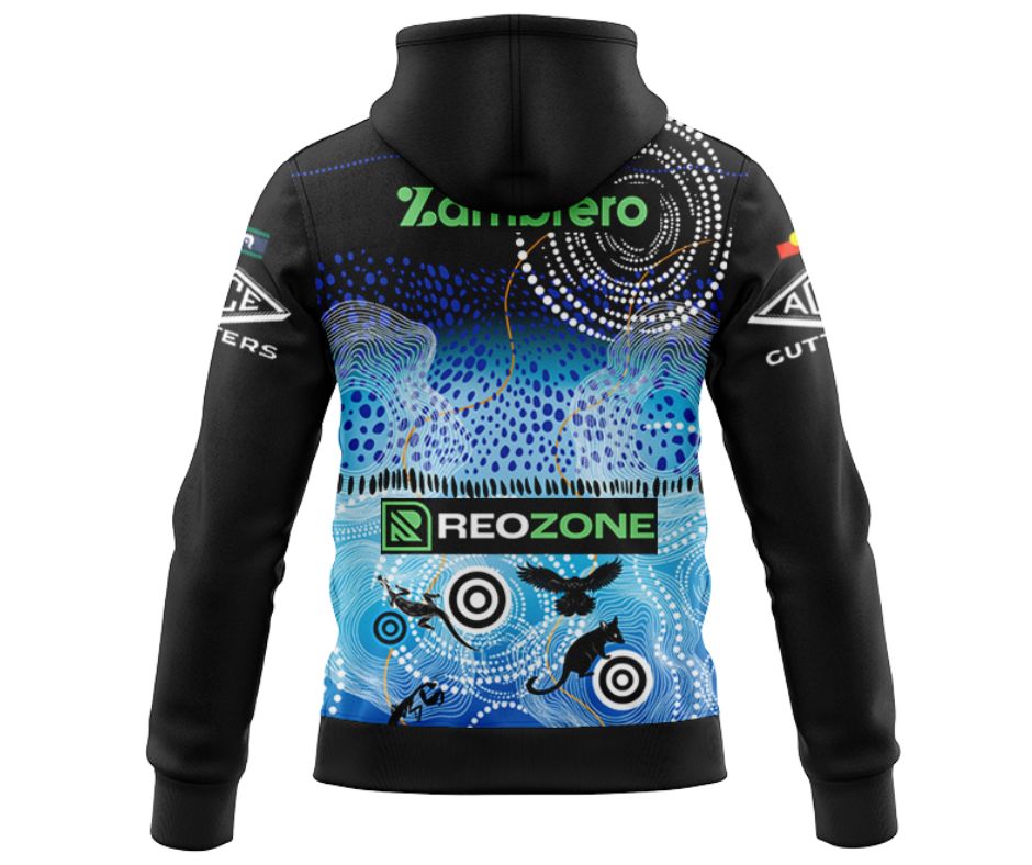 Cronulla Sutherland Sharks 2025 Indigenous Hoodie