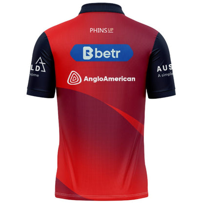 Redcliffe Dolphins 2026 Red Training Polo Shirt