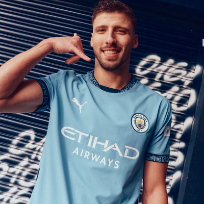 Manchester City 2024/25 Home Jersey Shirt Player's Edition