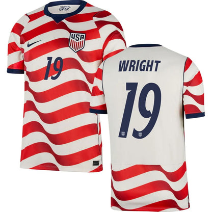 United States 2026 World Cup Wright #19 Home Jersey Shirt