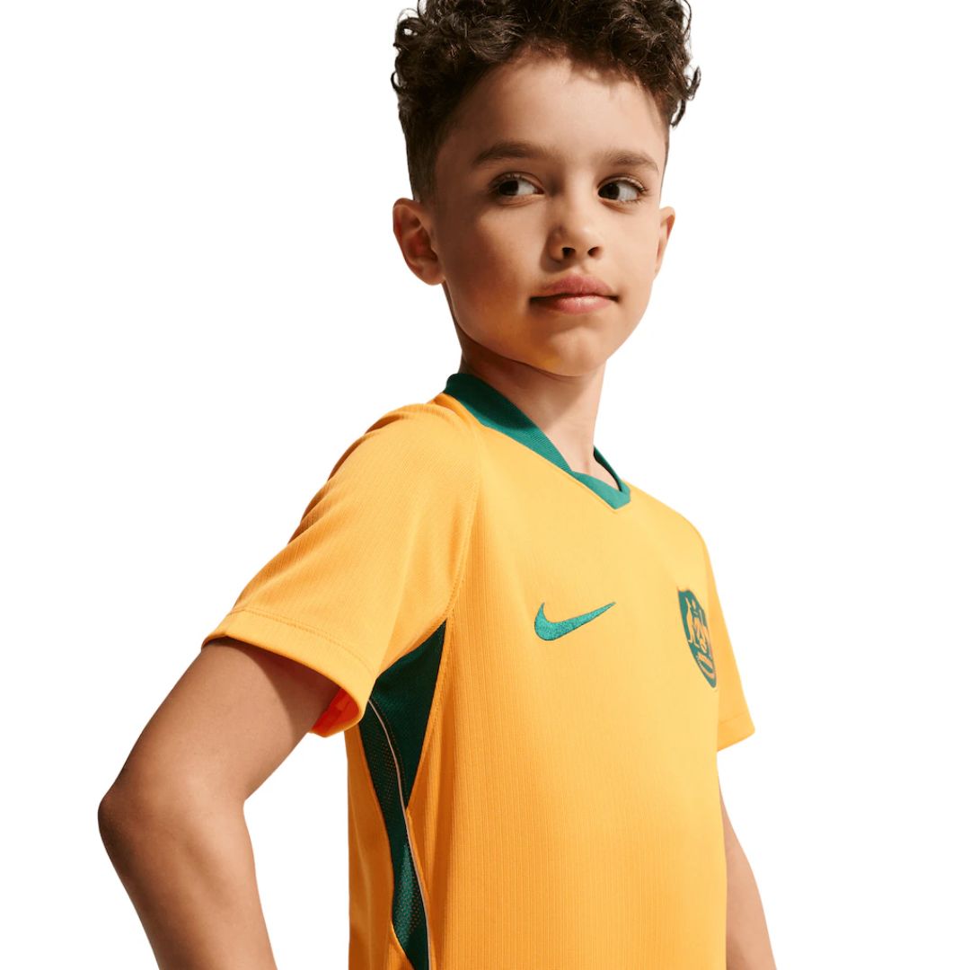 Australian Socceroos 2026 Kids World Cup Home Jersey