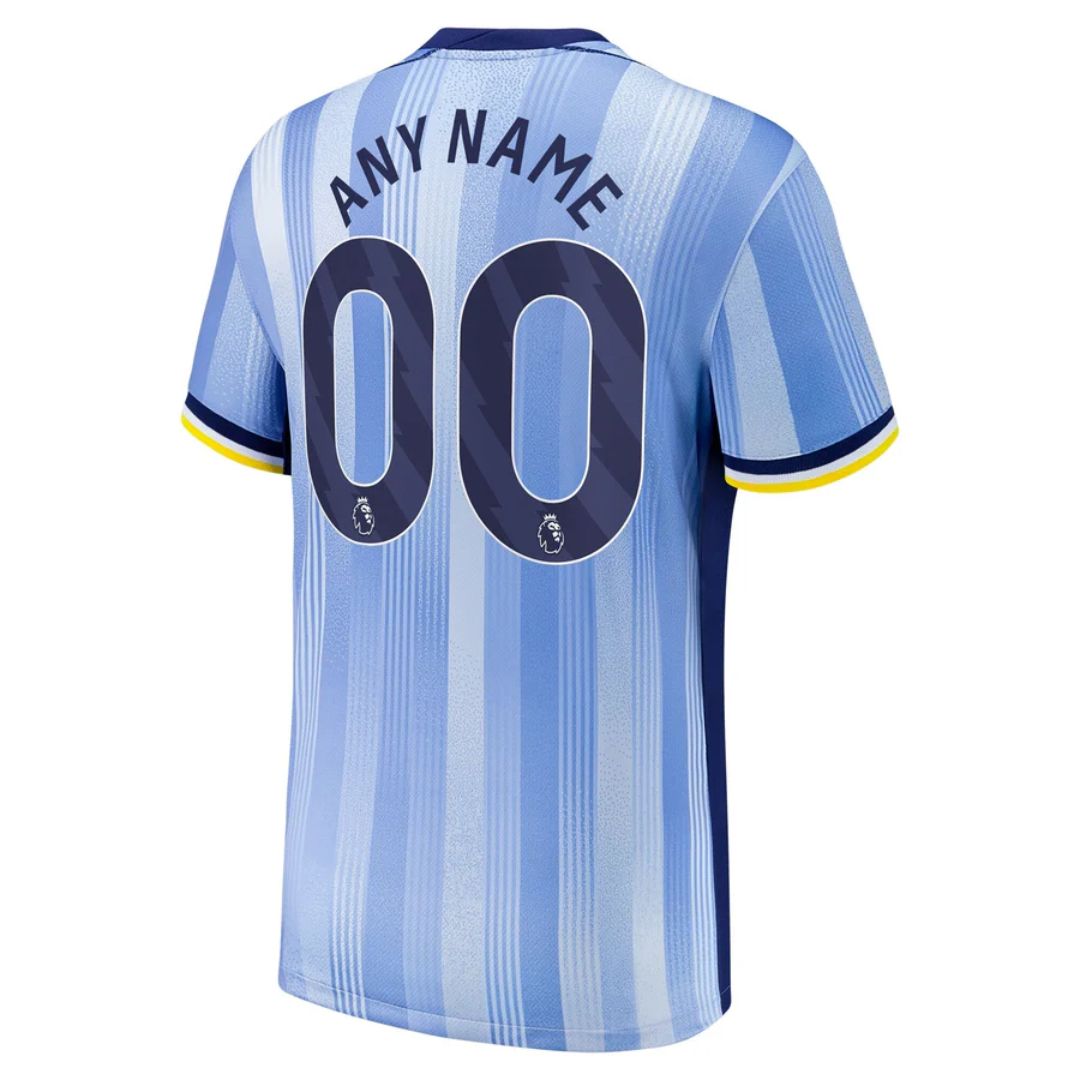 Tottenham Hotspur 2024/25 Away Jersey Shirt (Add Your Own Name & Number)
