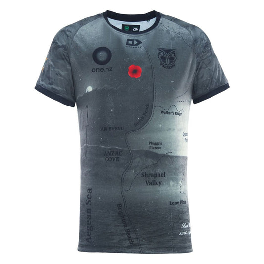 New Zealand Warriors 2025 ANZAC Shirt