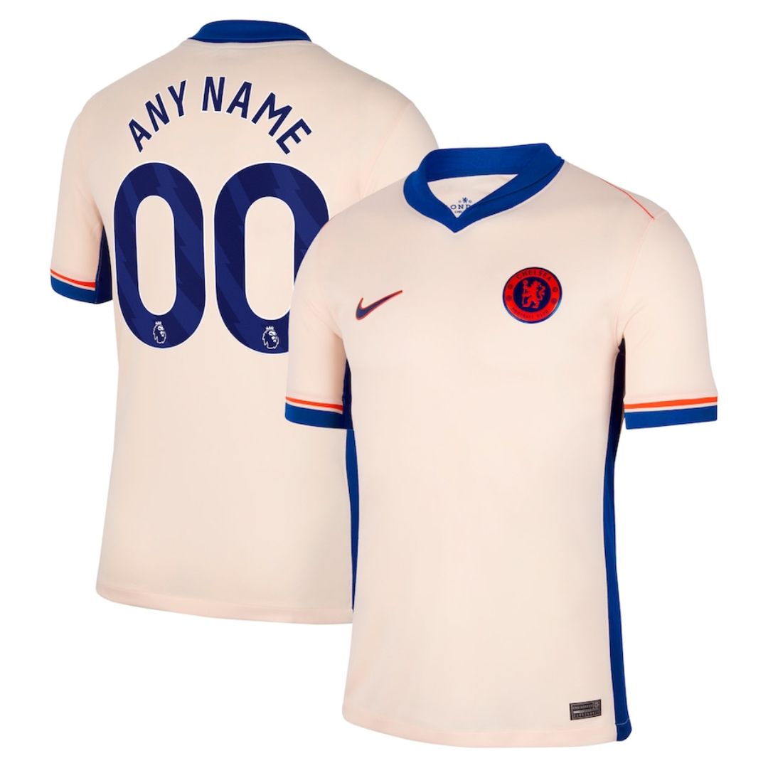 Chelsea 2024/25 Away Shirt Jersey Kit (Add Your Own Name & Number)