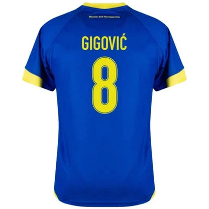 Bosnia and Herzegovina Gigović #8 Football Home Jersey Shirt