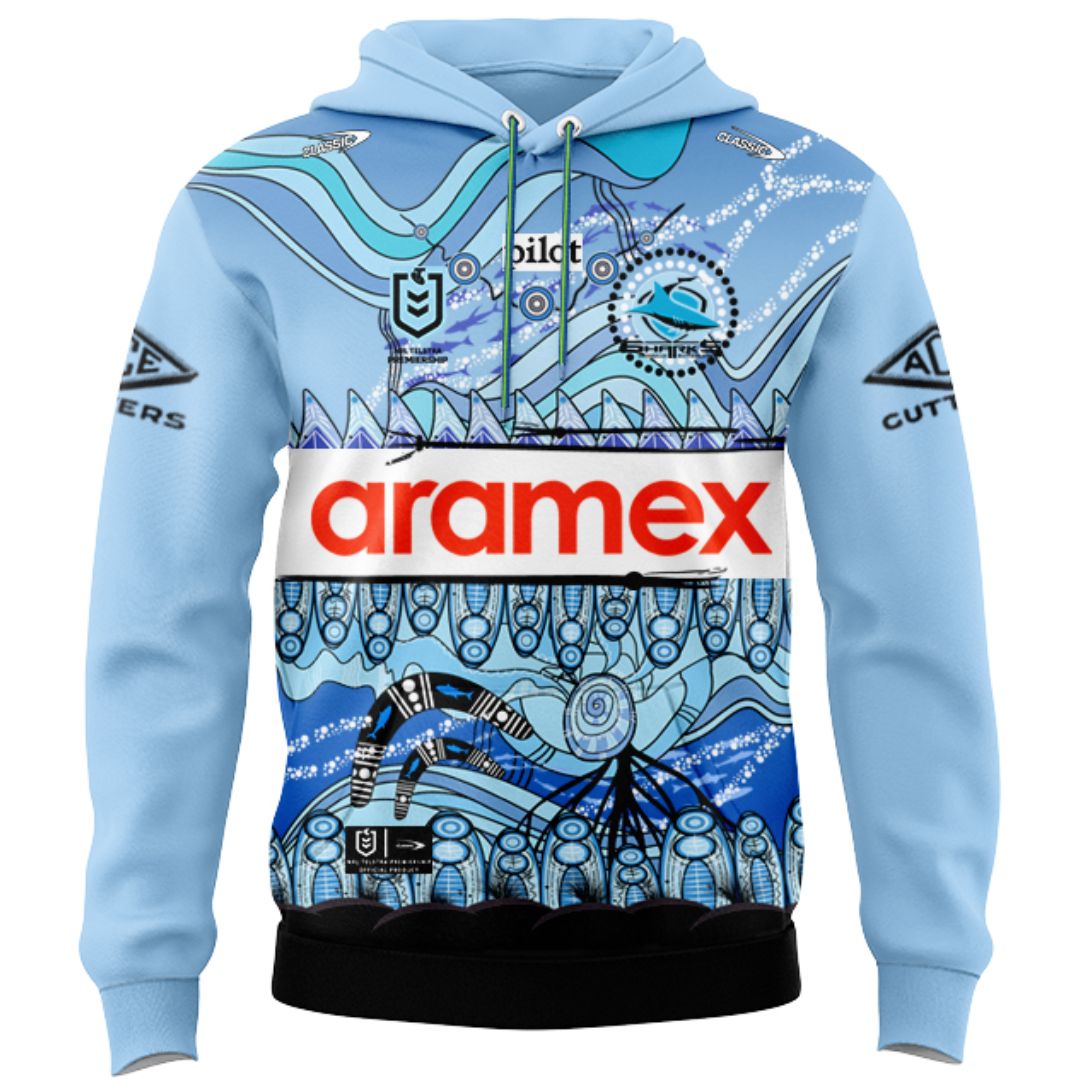 Cronulla Sutherland Sharks 2026 Indigenous Hoodie
