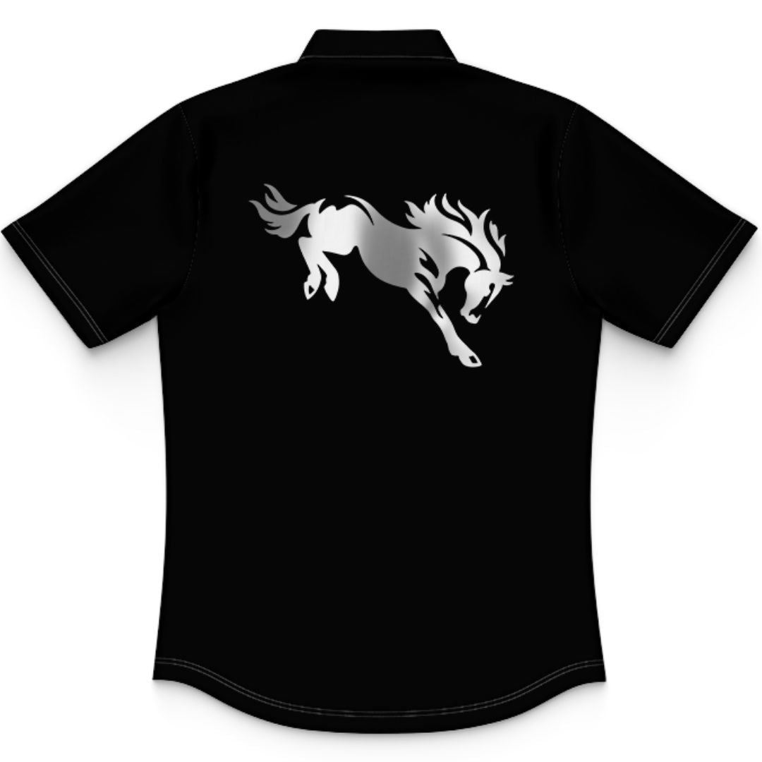 Broncos Kids Black Polo Shirt