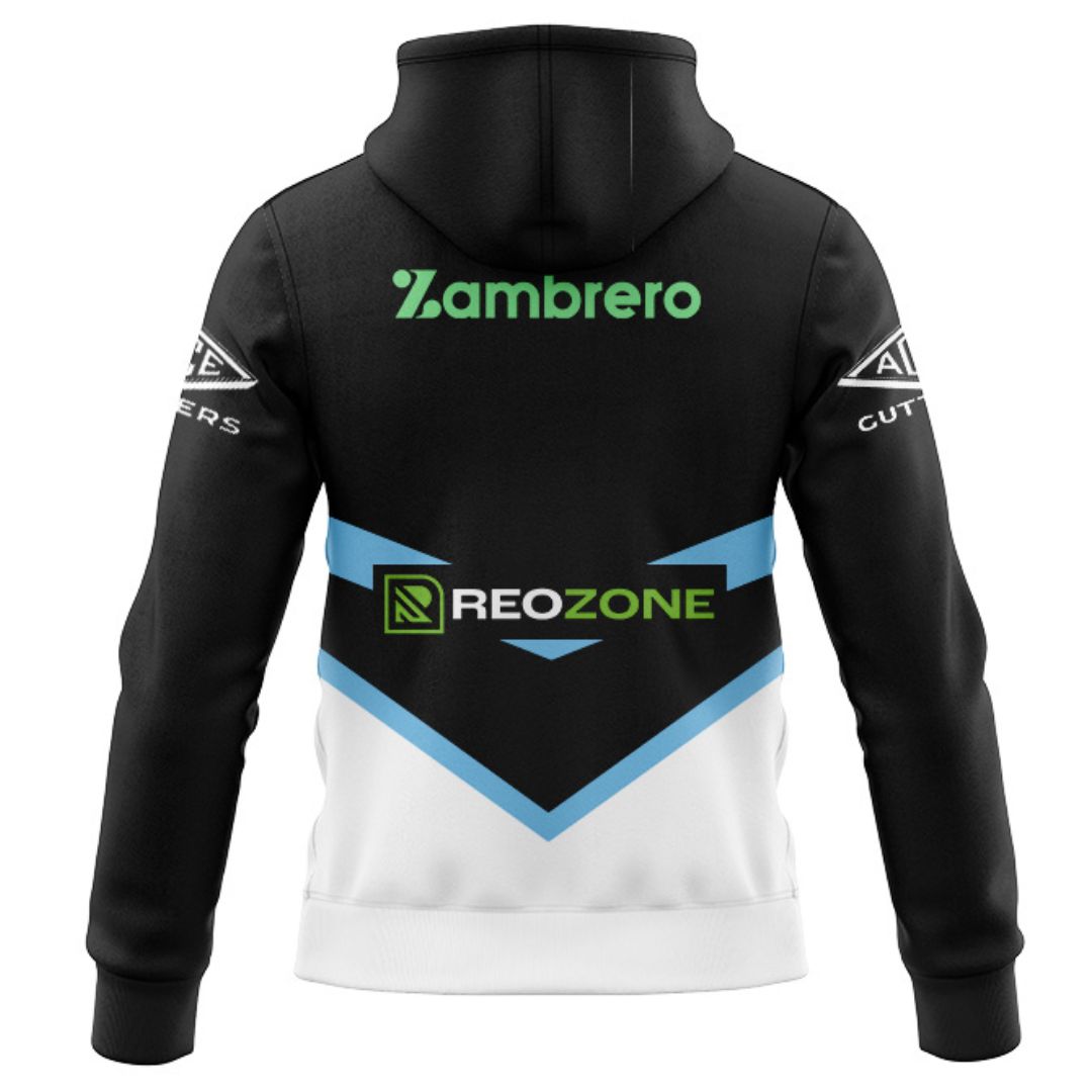 Cronulla Sutherland Sharks 2026 Away Hoodie with Zipper