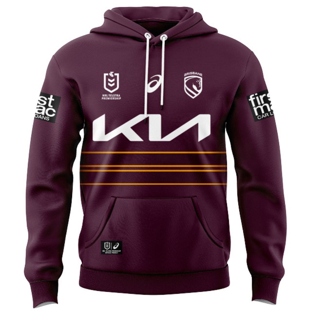 Brisbane Broncos 2026 Home Hoodie
