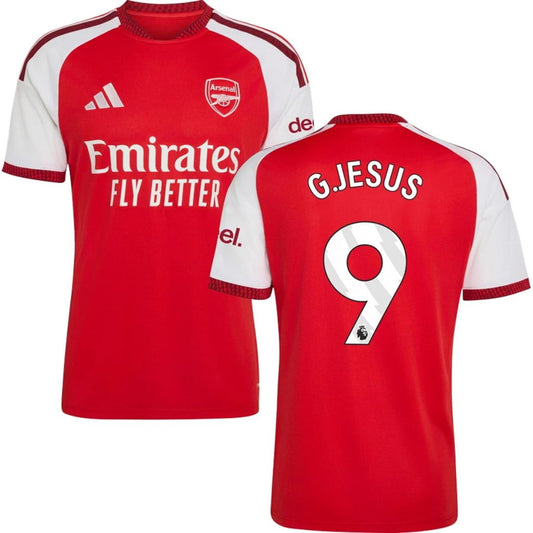 Arsenal Gunners 2026/27 G.Jesus #9 Home Jersey Shirt