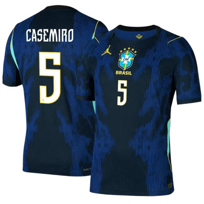 Brazil 2026 World Cup Casemiro #5 Away Jersey Shirt