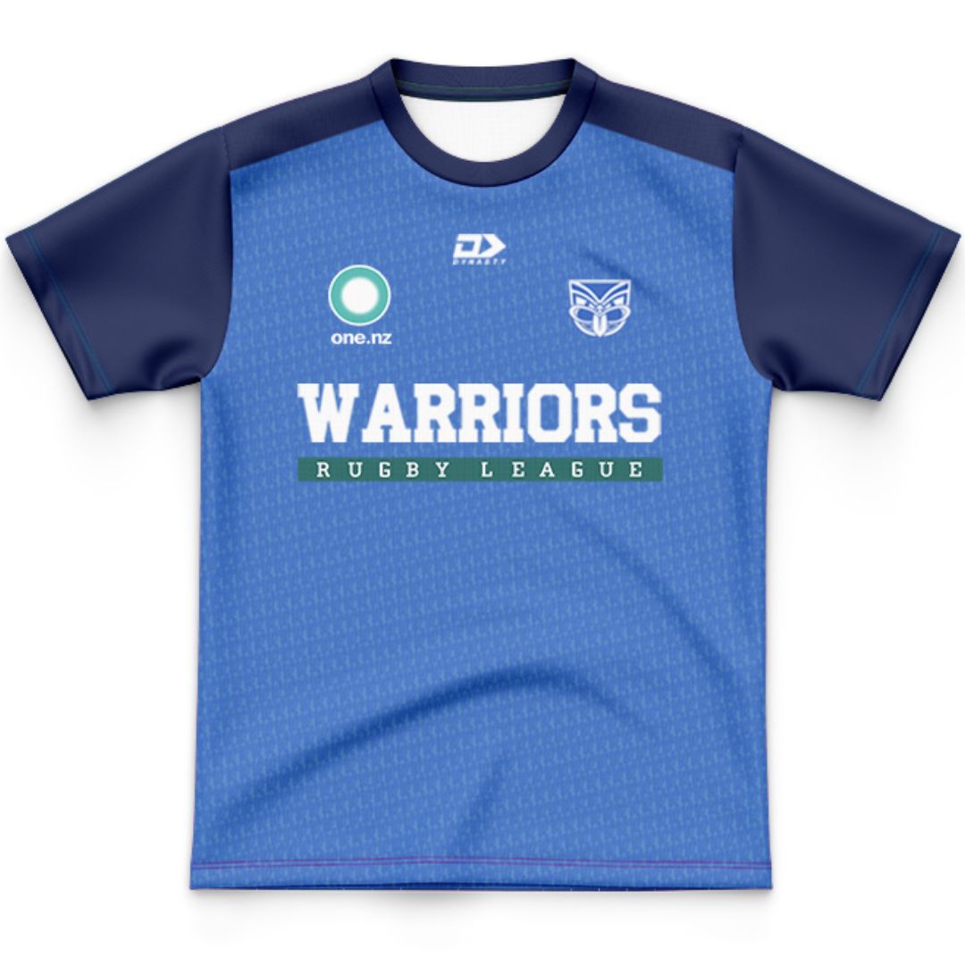 New Zealand Warriors 2026 Kids Coaches Jersey and Shorts Kit