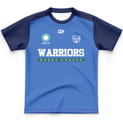 New Zealand Warriors 2026 Kids Coaches Jersey and Shorts Kit