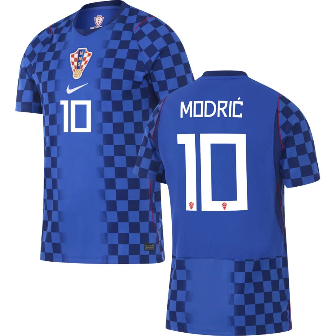 Croatia 2026 World Cup Modrić #10 Away Jersey Shirt
