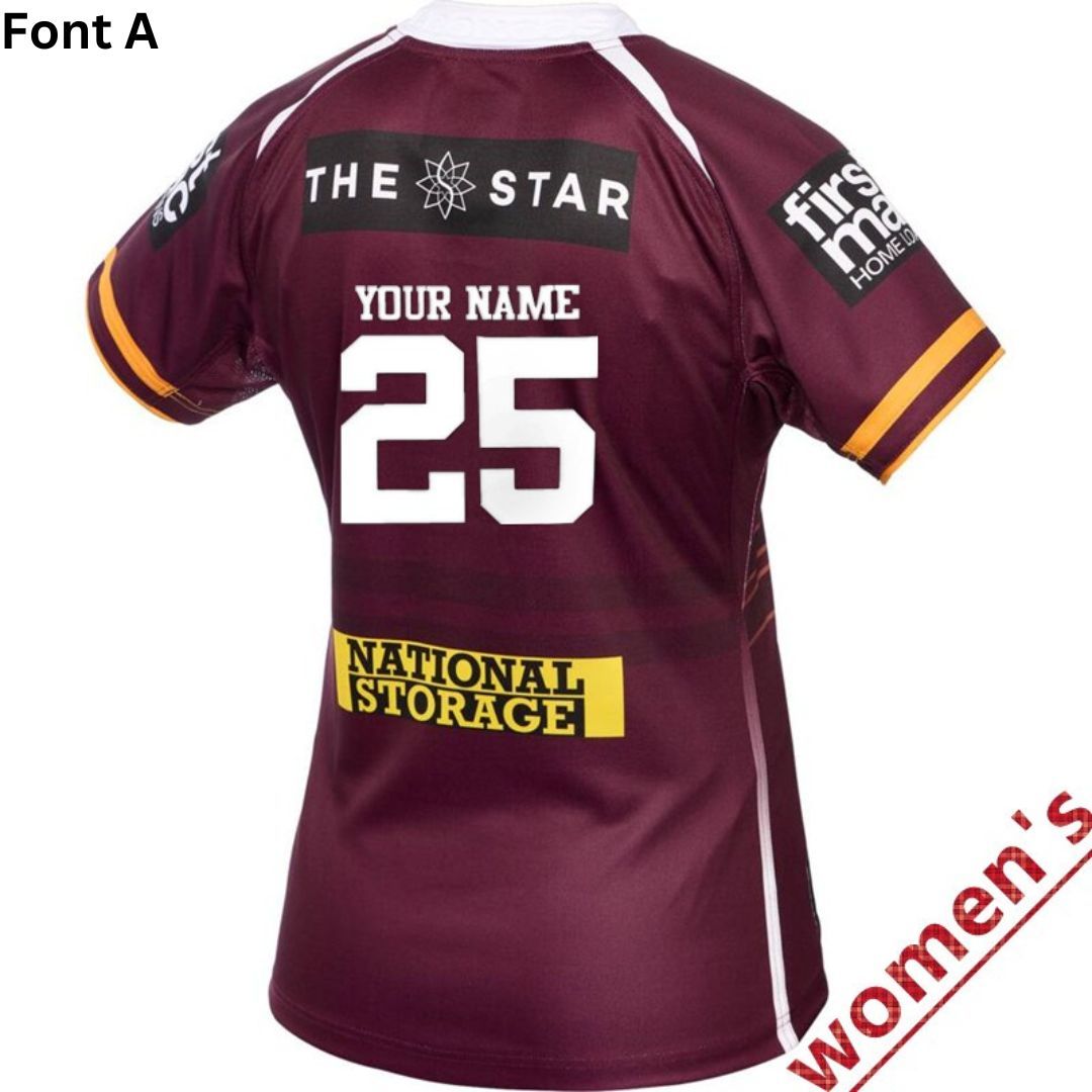 2025 Brisbane Broncos Home Jersey