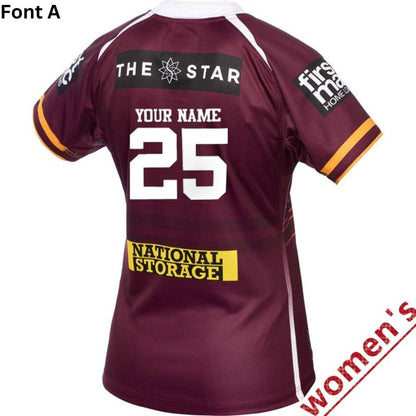 2025 Brisbane Broncos Home Jersey