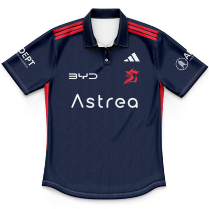 Sydney Roosters 2026 Kids Navy Blue Training Polo Shirt