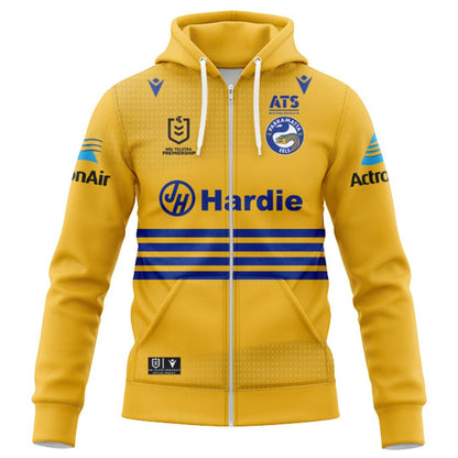 Parramatta Eels 2025 Away Hoodie with Zipper