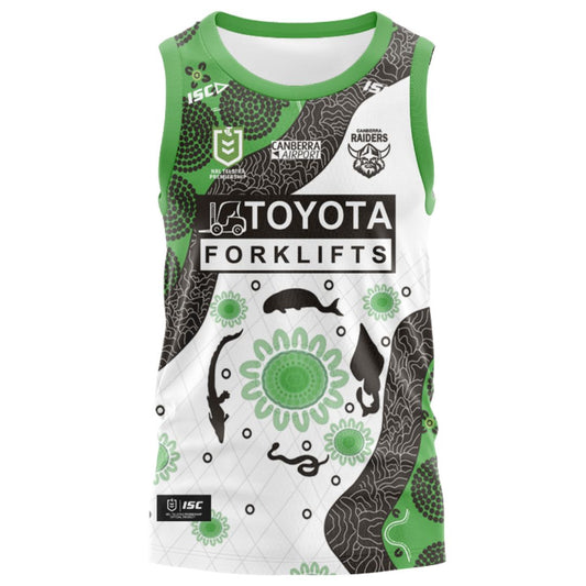 Canberra Raiders 2025 Indigenous Singlet