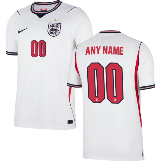 England Soccer 2026 World Cup Home Jersey Shirt (Add any Name and Number)