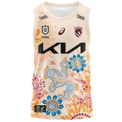Brisbane Broncos 2026 Indigenous Singlet