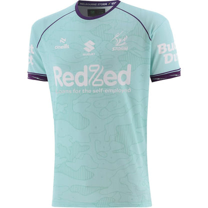 Melbourne Storm 2026 Mint Green Training Shirt