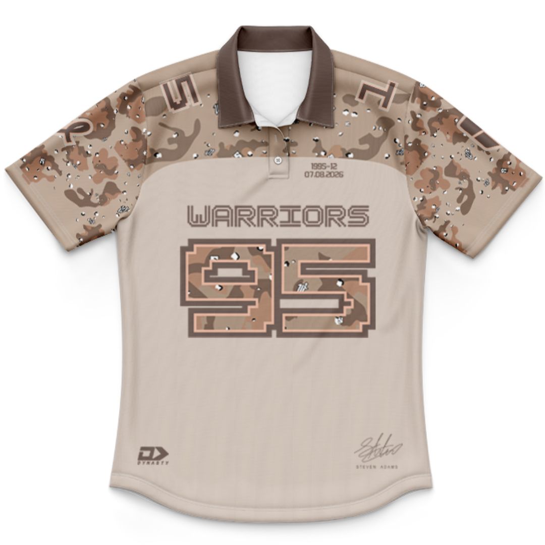 New Zealand Warriors Steven Adams Kids Polo Shirt