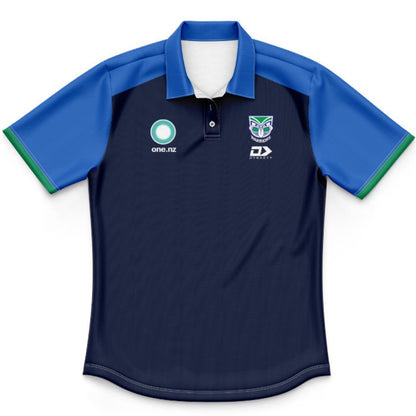 New Zealand Warriors 2026 Kids Media Polo Shirt