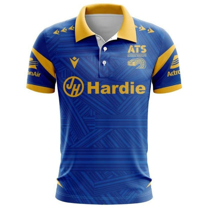 Parramatta Eels 2026 Navy Blue Training Polo Shirt
