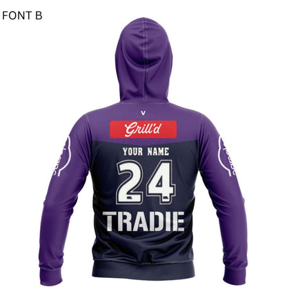 Melbourne Storm 2025 Home Hoodie with Zipper