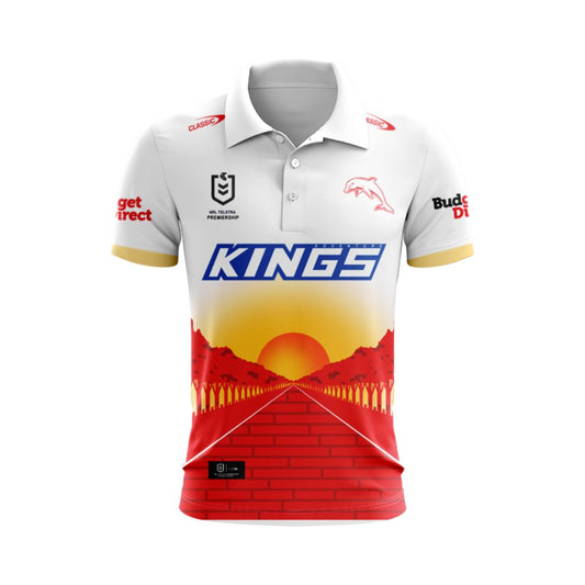 Redcliffe Dolphins 2024 ANZAC Polo Shirt