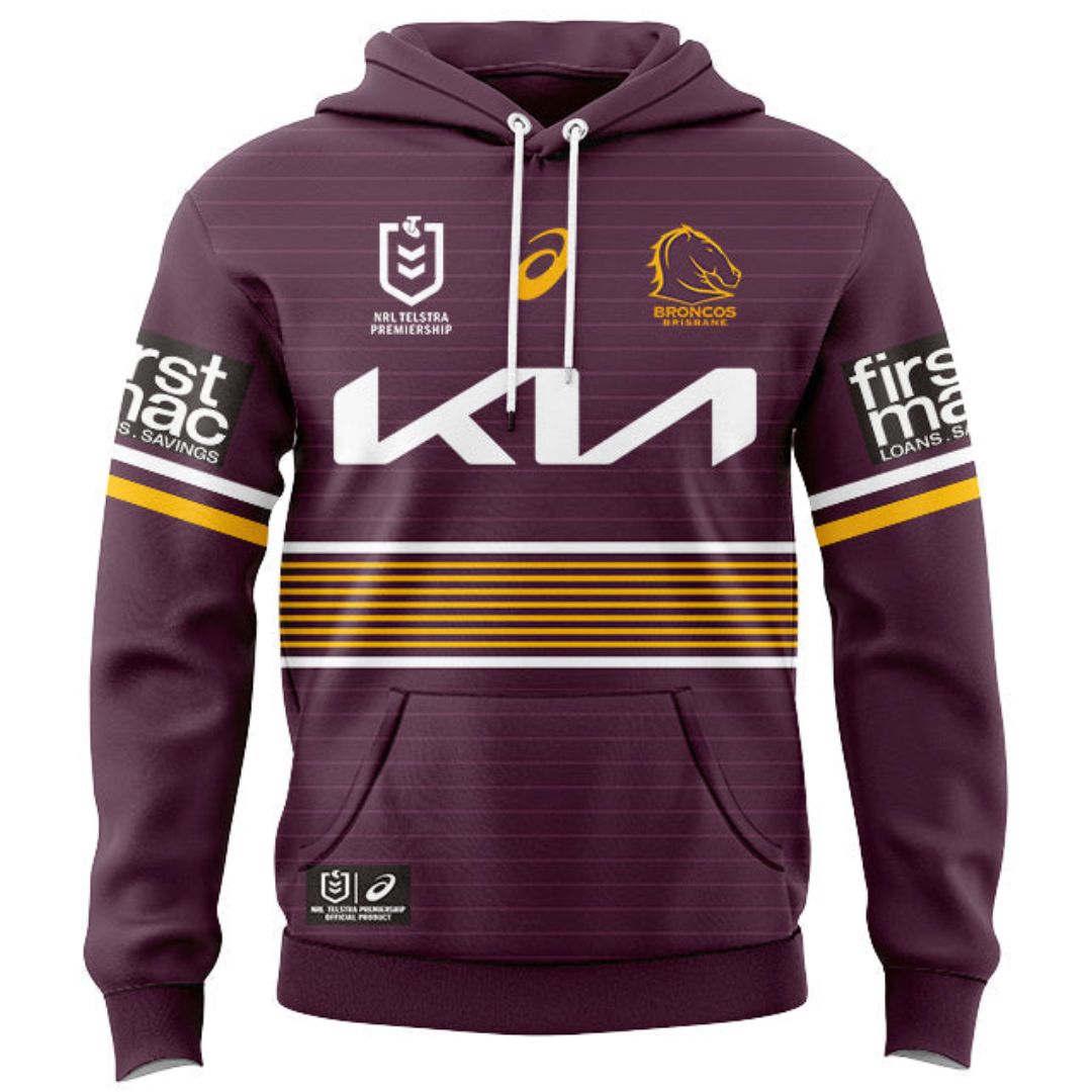 Brisbane Broncos 2022 Home Hoodie