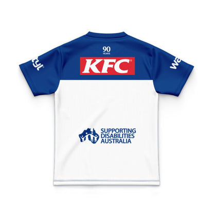 Canterbury Bankstown Bulldogs 2025 Kids Home Jersey and Shorts Kit